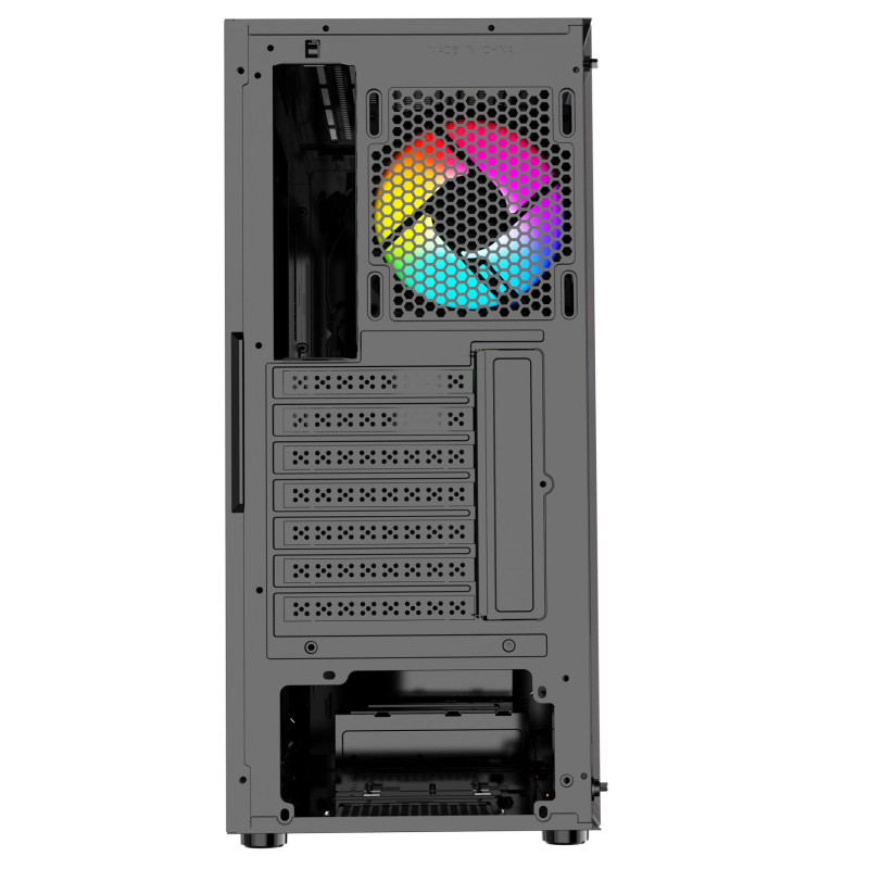 Bit Force PALADIN ARGB-4 Gaming Midi Tower ATX kućište bez napajanja, crno - Slika 15