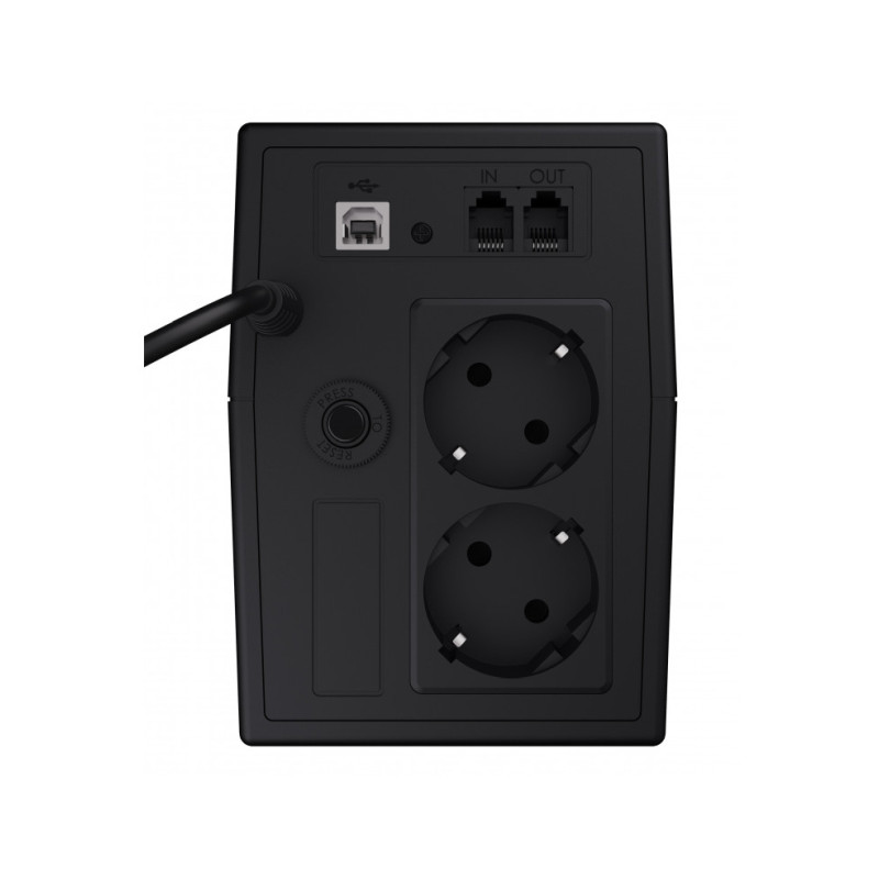 Green Cell UPS (UPS01LCD) Micropower 600VA/360W, Line Interactive AVR, LCD - Slika 8