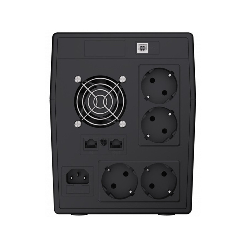 Green Cell UPS (UPS04) Micropower 1500VA/900W, Line Interactive AVR, LCD - Slika 8