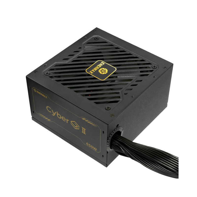 Enermax 650W CyberG II, ATX 3.1, 80+ GOLD, 2×PCIe, 4×SATA, 24-pina, 120mm ventilator - Slika 9