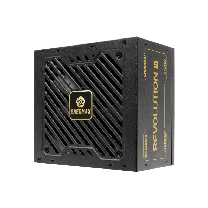 Enermax 850W Revolution III, ATX 3.1, 80+ GOLD, modularno, 3×PCIe, 9×SATA, 24-pina, 120mm ventilator - Slika 12