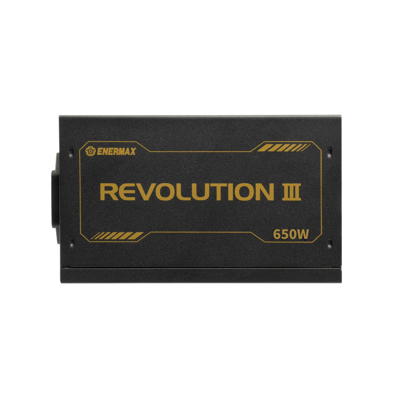 Enermax 850W Revolution III, ATX 3.1, 80+ GOLD, modularno, 3×PCIe, 9×SATA, 24-pina, 120mm ventilator - Slika 14