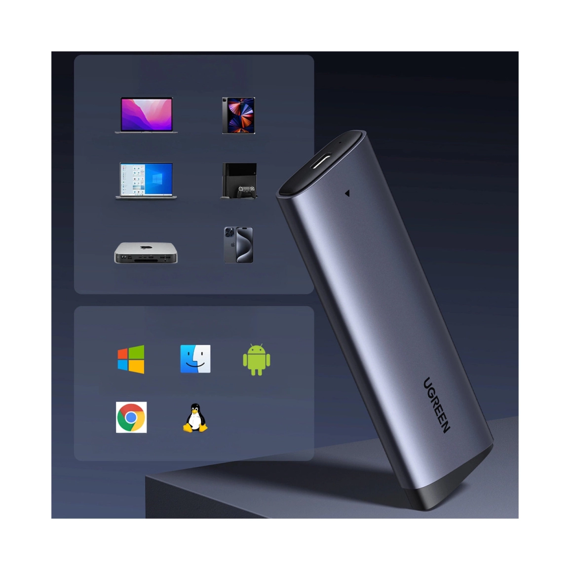 UGREEN vanjsko kućište CM767 - Slika 3