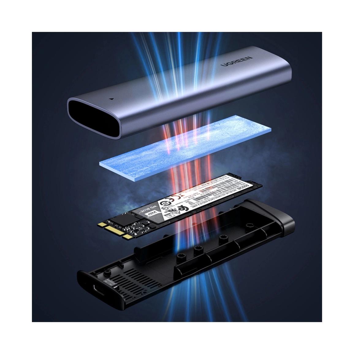 UGREEN vanjsko kućište CM767 - Slika 4