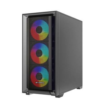 Bit Force VOLTRON ARGB-C4 Gaming Midi Tower ATX kućište bez napajanja, crno