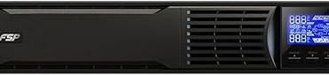 Fortron Source UPS Champ Rack - IEC 1000VA/900W, On-line double conversion, USB, RS-232, IEC C13x6, 2×9Ah, LCD