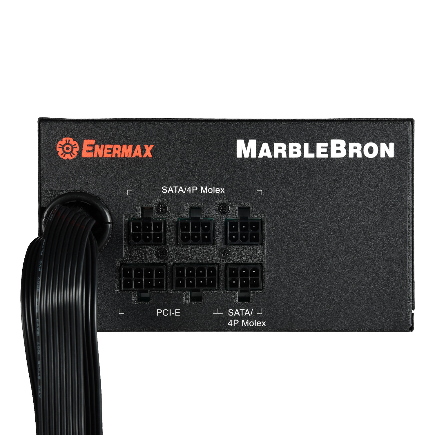 Enermax 650W MarbleBron II, ATX 3.1, 80+ BRONZE, polu-modularno, aktivan PFC, 2×PCIe, 5×SATA, 24-pina, 120mm ventilator - Slika 4