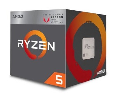 AMD Ryzen 5 3400G (3.7/4.2GHz) , Socket AM4, 6MB cache, 65W, RX Vega 11 Graphics, sa hladnjakom