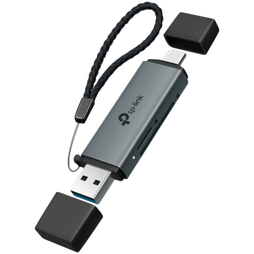 TP LINK USB 3.0 Type-C&A to SD & microSD 3.0 Card Reader, UA430D