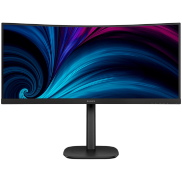Monitor PHILIPS LED 34B2U3600C 34" 3440 x 1440 VA Curved Business WQHD with USB-C 4ms Docking RJ45 USB-C 90W Speakers ERGo, 34B2U3600C/00