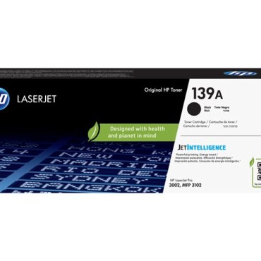 HP 139A Black Original LaserJet Toner, W1390A