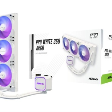 ASRock Pro White 360 ARGB AIO Liquid Cooler