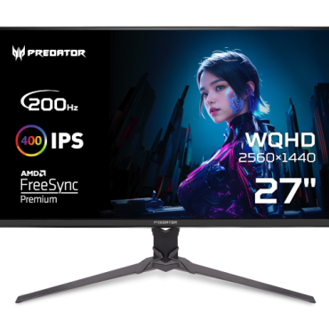 Monitor Acer Predator XB27QX 27'' QHD IPS,2xHDMI,DP,200Hz