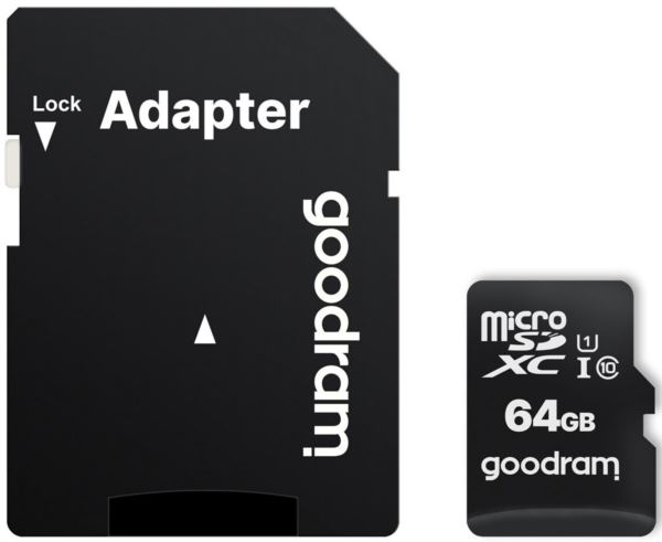 GoodRam M1AA 64 GB | Class 10 UHS I Adapter