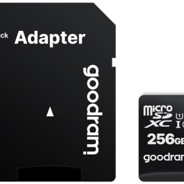 GoodRam M1AA 256 GB | Class 10 UHS I Adapter