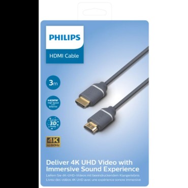 Philips HDMI kabel 3m, 4K UHD, High Speed