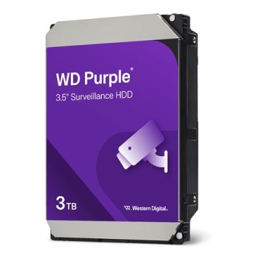 WD Purple 3TB SATA 3,5" HDD, WD34PURZ
