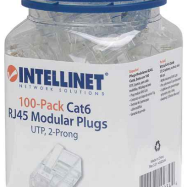 Intellinet konektor, UTP, CAT6, RJ45, 100 kom