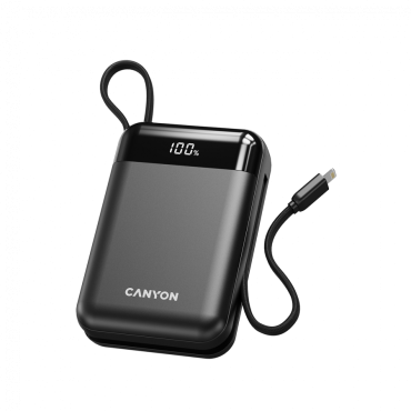 Canyon power bank OnPower 204 20000mah Black, CNS-CPB204B
