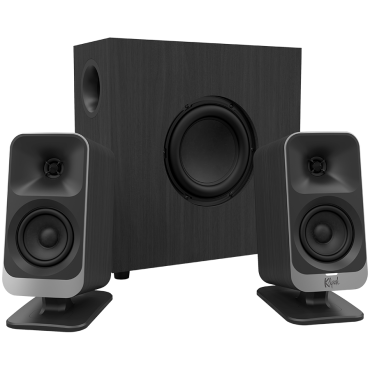 Klipsch ProMedia Lumina 2.1 Gaming Audio System with Subwoofer and LED Lighting Effects Built-in, 1080091