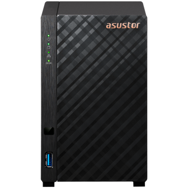 Asustor NAS Drivestor2 2x 3.5" - 1x 2.5Gbe Realtek QuadCore RTD1619B 1.7GHz 1GB single PSU desktop, AS1202T