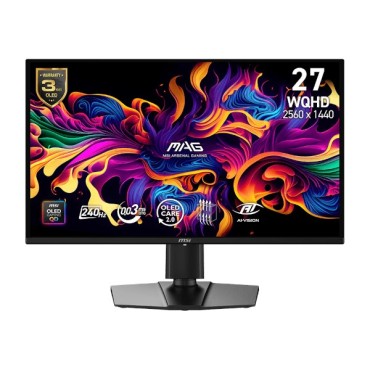 Monitor MSI MAG 274QP QD-OLED X24 27" / WQHD / 240Hz / 0,03 ms (GTG) (black) - adjustable height