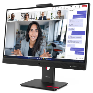 Monitor Lenovo T27QD-4v QHD IPS, HDMI, DP, USB-C, kamera