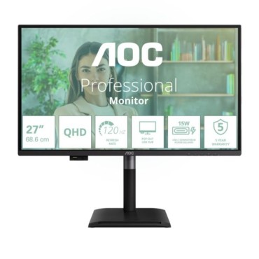 Monitor AOC LCD 27" 4ms, 120Hz, USB-C