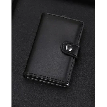Ds009226 Kozni Novcanik S Rfid Zastitom Black