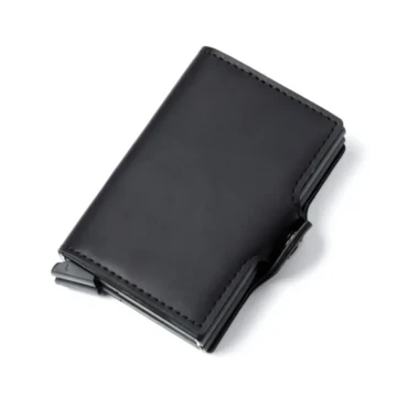 Ds009262 Kozni Novcanik S Rfid Zastitom 12 Kartica Crni