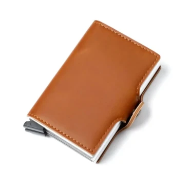 Ds009263 Kozni Novcanik S Rfid Zastitom 12 Kartica Cognac