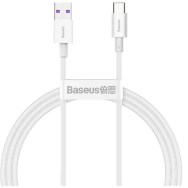 Ds031023 Cable Baseus Superior Series Usb Type C Fast Charging 66w 2m White
