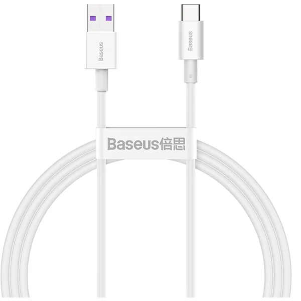 Ds031023 Cable Baseus Superior Series Usb Type C Fast Charging 66w 2m White