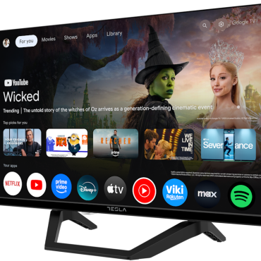 TV Tesla 24E655BHS, 24" Google TV, HD Ready, 12V, 60cm DLED, 60Hz