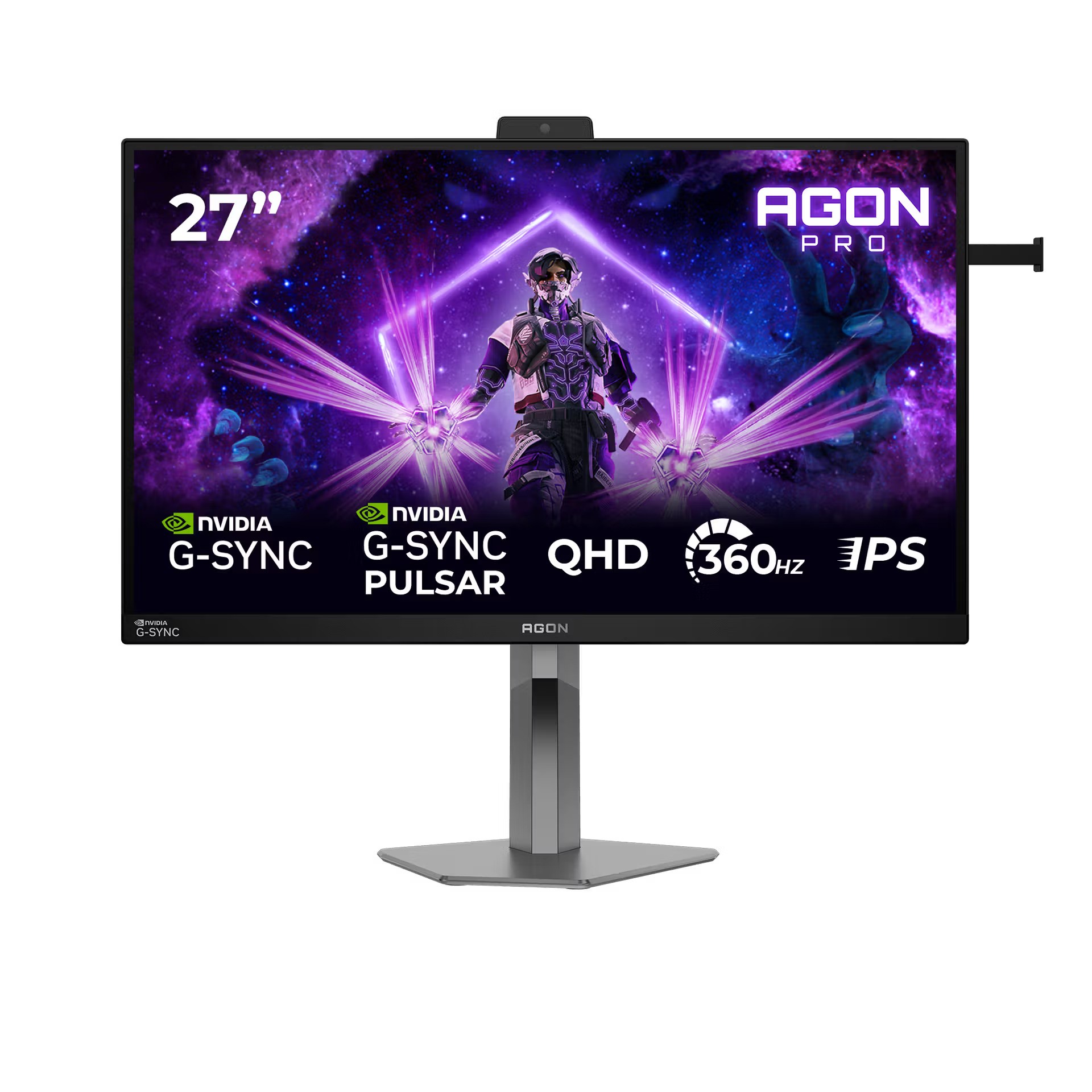 Monitor AOC AGON AG276QSG2, 27" QHD, Pulsar, 360Hz, WCAM