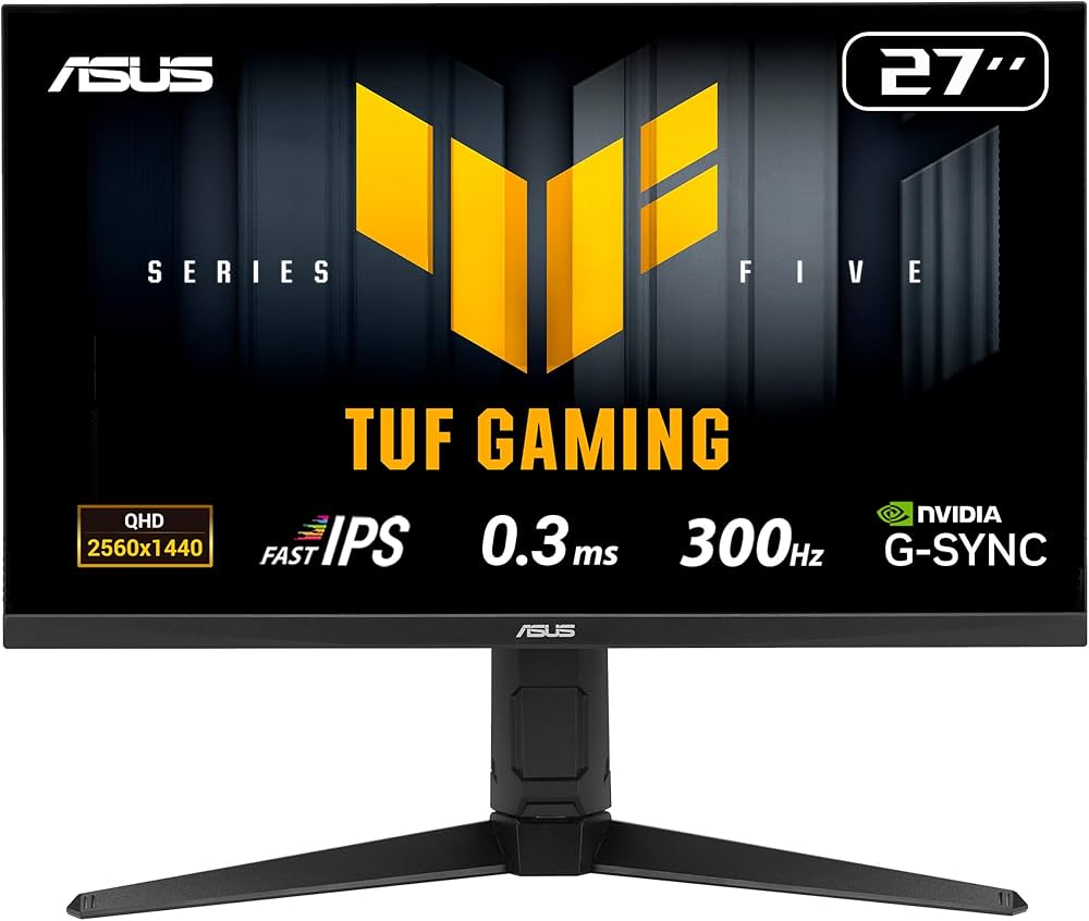 Monitor ASUS VG27AQML5A, 27", 2xHDMI, DP, HAS, 300Hz, QHD