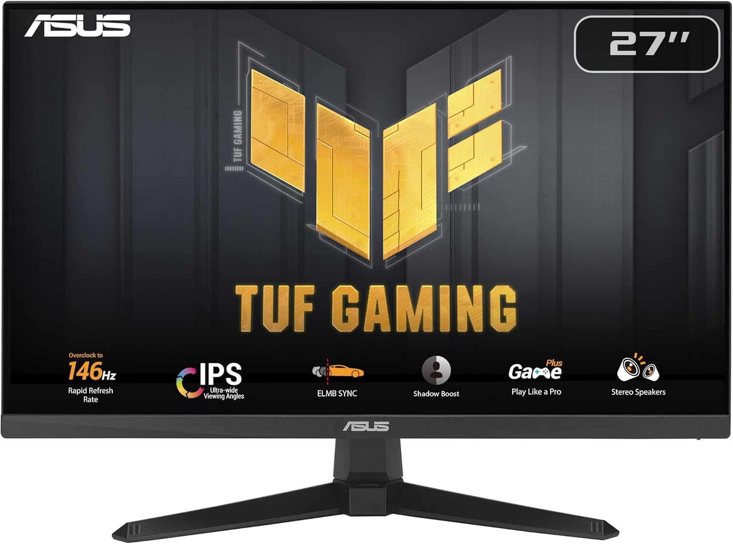 Monitor ASUS VG279QE5A, 27", HDMI, DP, 144Hz