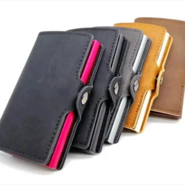 Kozni Novcanik S Rfid Zastitom 6 Kartica Dark Brown