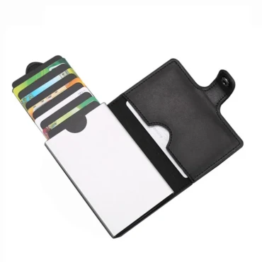 Kozni Novcanik S Rfid Zastitom Cognac