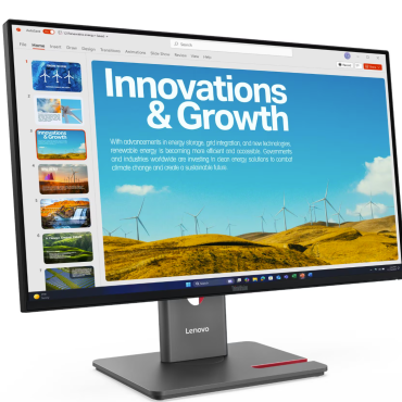 Monitor Lenovo P24QD-40 QHD IPS, HDMI, DP, USB-C, pivot