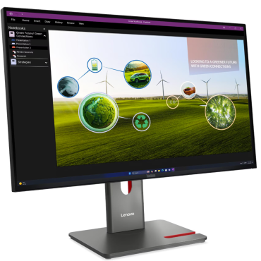 Monitor Lenovo P27Q-40 QHD IPS, HDMI, DP, USB-C, pivot