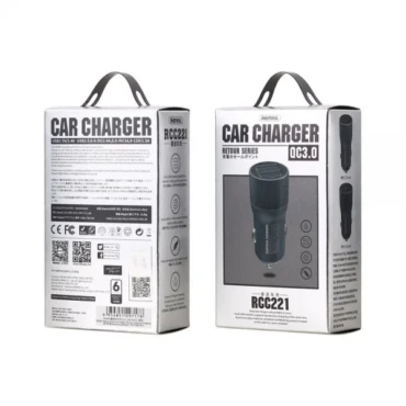 Remax Retour Series 2usb 2 4a Qc 3 0 Car Charger Rcc221 Tarn
