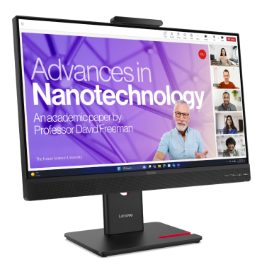 Monitor Lenovo T24-4v FHD IPS, HDMI, DP, VGA, kamera