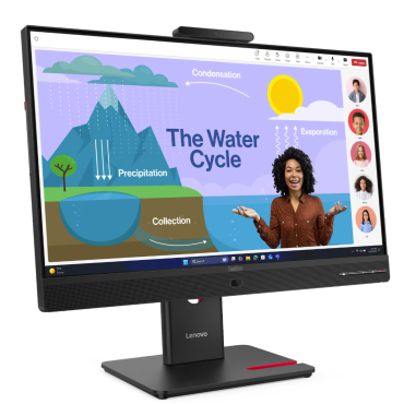 Monitor Lenovo T24D-4v FHD IPS, HDMI, DP, USB-C, kamera