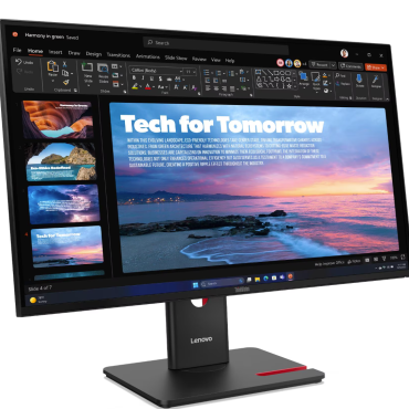 Monitor Lenovo T27QD-40 QHD IPS, HDMI, DP, USB-C, pivot