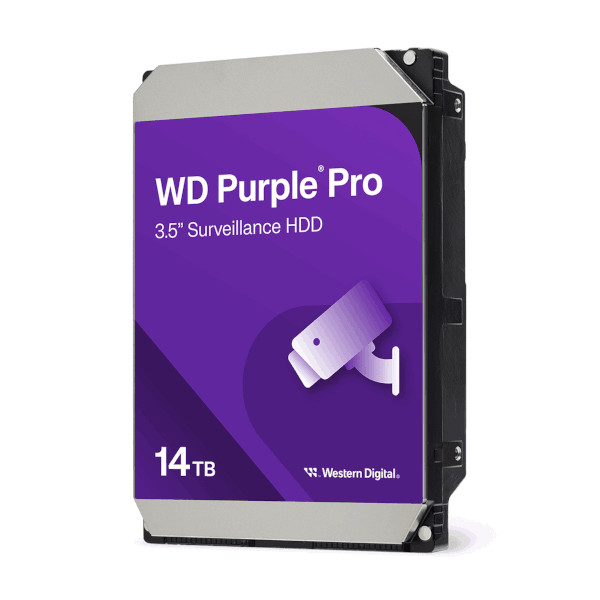 WD Purple WD142PURP 14TB, 3,5", 512MB 7200rpm