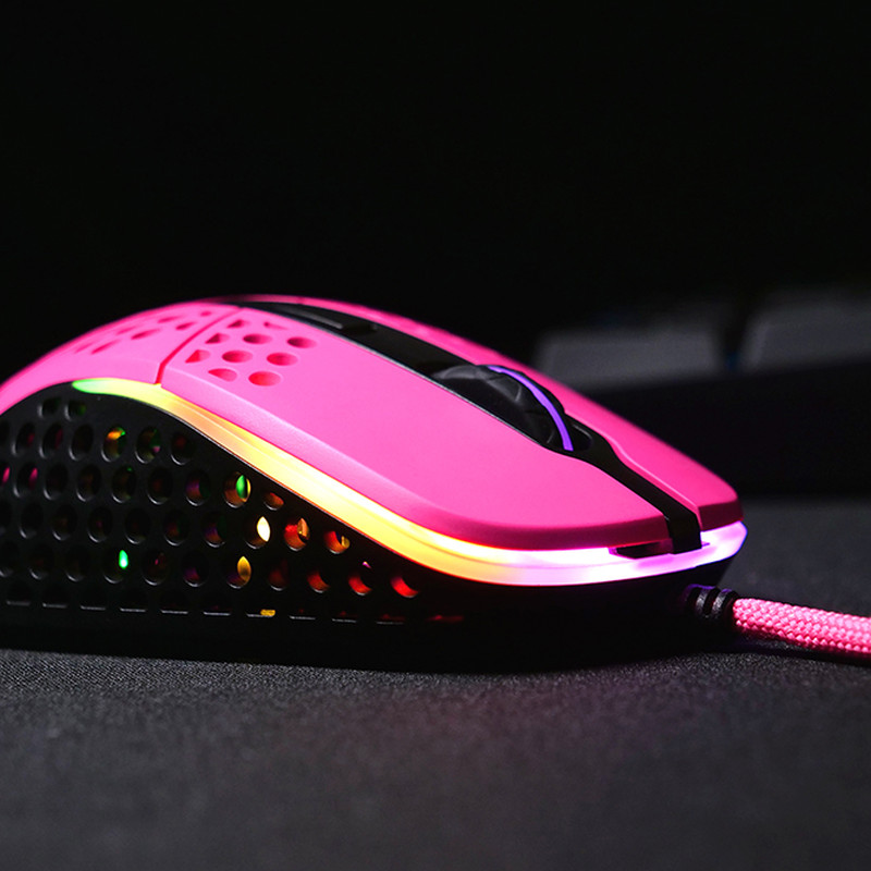 Cherry XTRFY M4 RGB igraći miš, 16000 cpi, USB, rozi - Slika 2