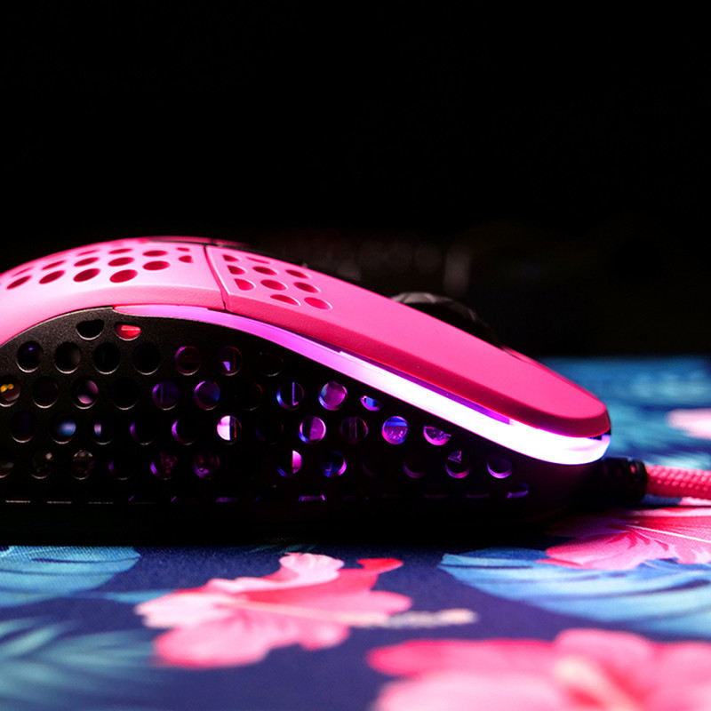 Cherry XTRFY M4 RGB igraći miš, 16000 cpi, USB, rozi - Slika 4