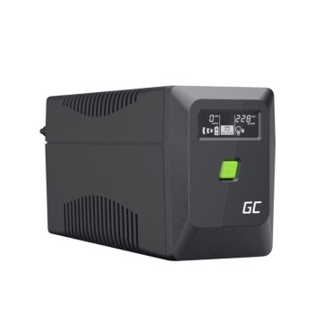 Green Cell UPS (UPSLM480) 850VA/480W, Modified sine wave, Line Interactive AVR, LCD