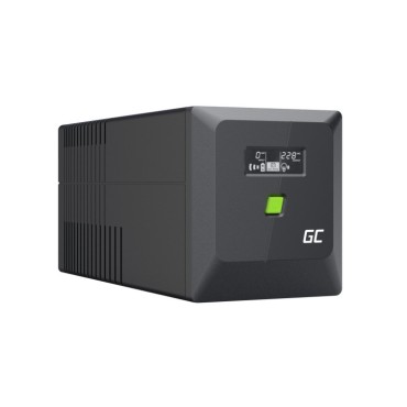 Green Cell UPS (UPSLM600) 1000VA/600W, Modified sine wave, Line Interactive AVR, LCD